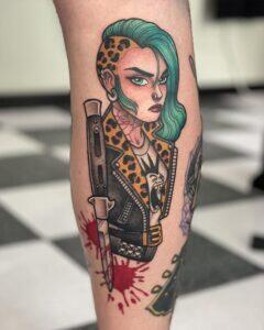 Maria Roca Tattoos Maria Roca no land tattoo parlour neotradicional valenciapunk girl - No ...