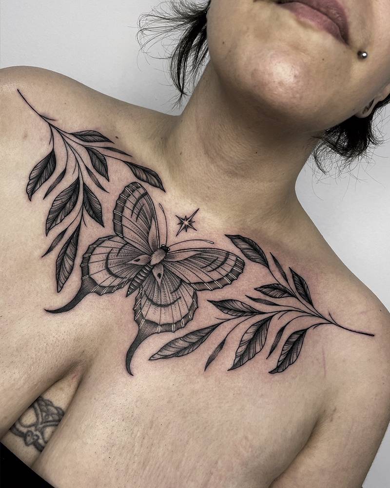 tatuajes valencia tatuaje alba weirdo No Land Tattoo Parlour